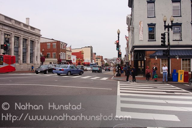 To change it up, an intersection